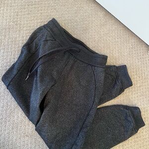 Lululemon Athletica Black Tapered Joggers